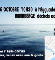 RAMASSAGE DE DECHETS AQUATIQUES