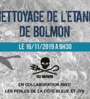 Nettoyage de l'Etang de Bolmon